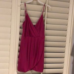 Pink sleeveless dress